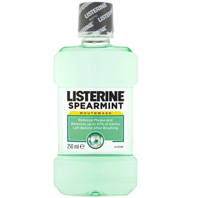 L250SM, Listerine 250ml Spearmint UK, 3574661684284