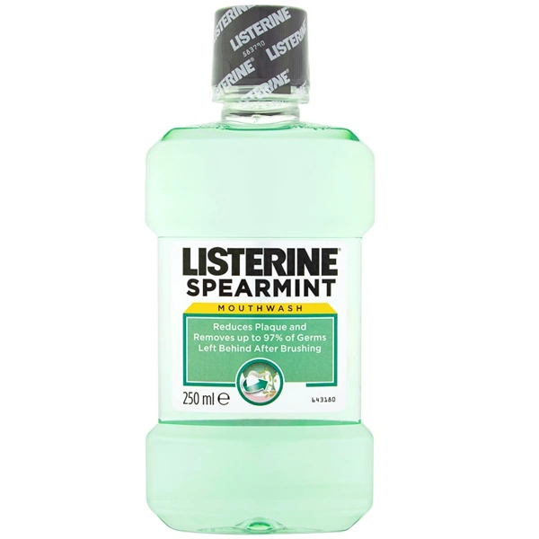 L250SM, Listerine 250ml Spearmint UK, 3574661684284