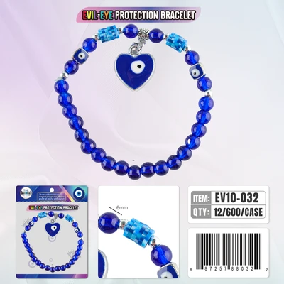 EV10-032, Evil Eye Bracelet Protection, 887257880018