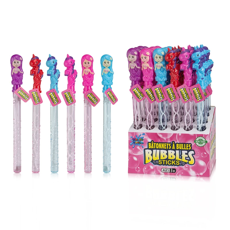 Water World Bubble Stick 14in Girls Assorted