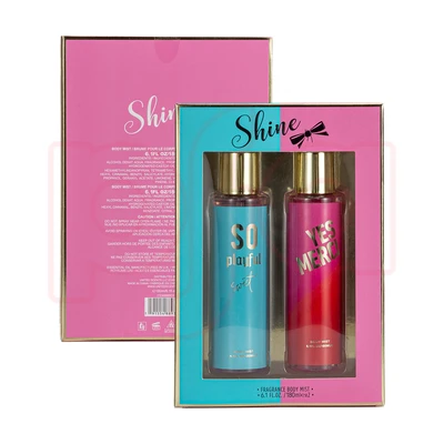 88938, Body Mist Women's 2pcs Set  SHINE 2×6.1fl.oz/180ml, 191554889385