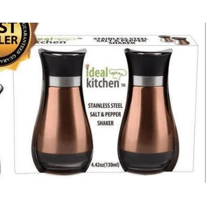 33025, Salt & Pepper Shaker Stainless Steel Rose Gold, 191554330252