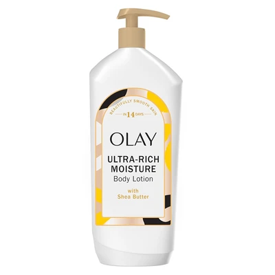 OL18-URMSB, Olay Body Lotion 18oz Ultra Rich Moisture with Shea Butter, 075609211430