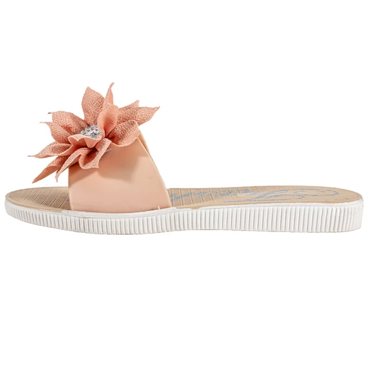 90086, CC Sandal Ladies Flower w/ Stone, 191554900868