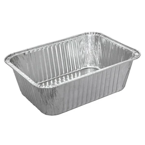 EF-142, Aluminum Pan Oblong 2 1/4 LB Container