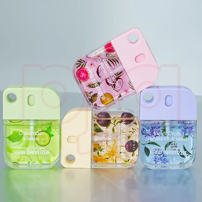 60380, Wish 1.2 oz Hand Sanitizer Spray , Sweet Guava/Black Plum/Cucumbe Melon/Violet Orchid, 191554603806