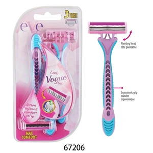 67206, Eve Razor Triple Blades 3PK, 191554672062