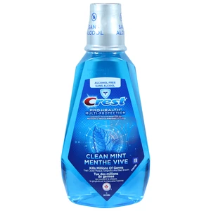 CRMW1LCM, Crest Pro Health Mouthwash 1L Clean Mint #024016, 056100024019