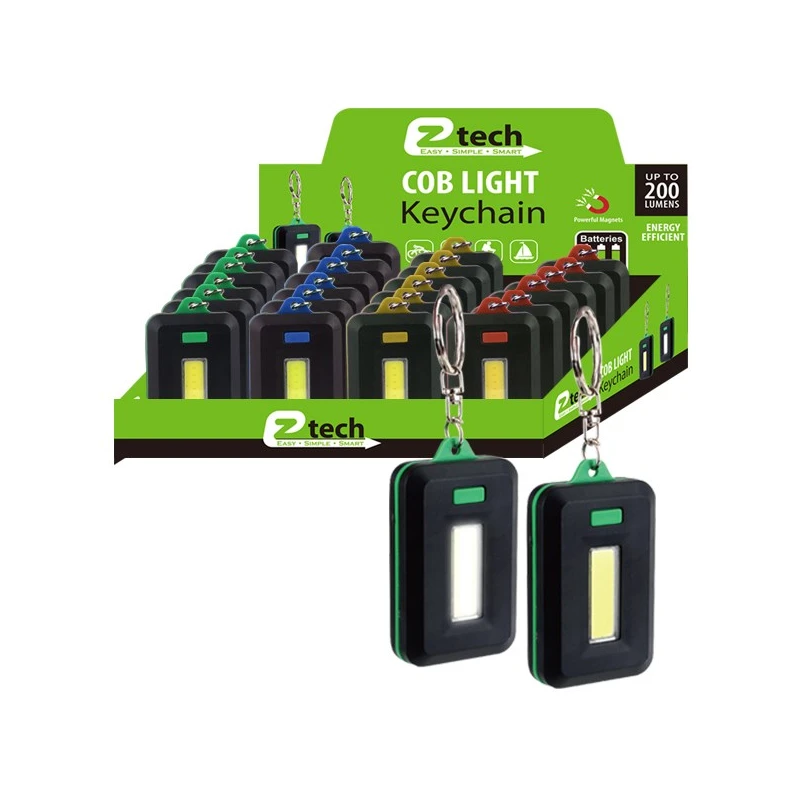 EZ Tech COB LED Keychain Rect