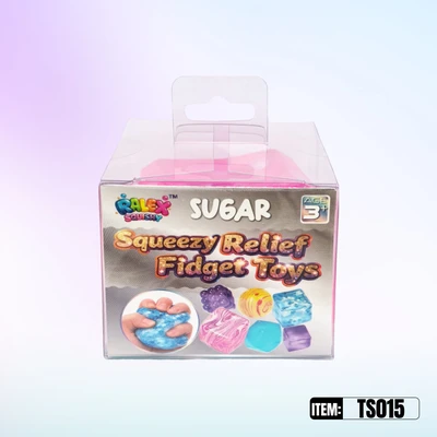 TS015, CUBE Squezy Relief Fidget Toys, 887258020154