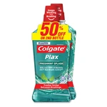 CMW750-2-FS, Colgate Plax Mouthwash 750ml 2PK Freshmint Splash, 9556031093258