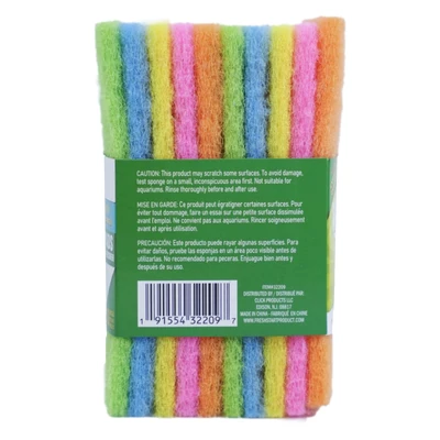 32209, Fresh Start Heavy Duty Scouring Pads 10PK -Assorted Colors, 191554322097