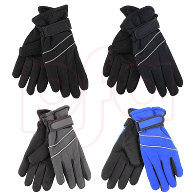 11253, Thermaxxx Boy's Ski Gloves w/ Strap, 191554112537