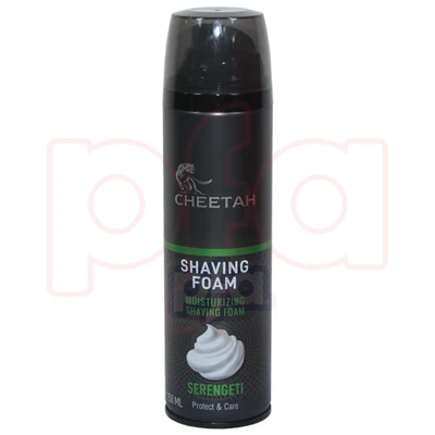 99108, Cheetah Men's Shaving Cream 250mL (8.5oz) Serengeti, 8696601102988