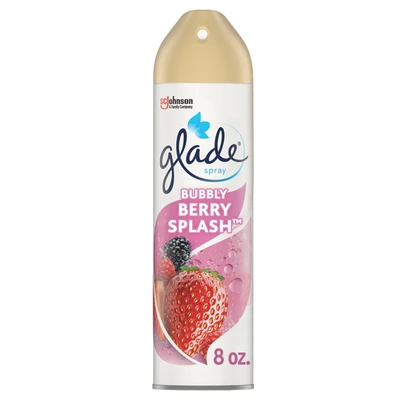 GA8BBS-20, Glade 8oz Aerosol Bubbly Berry Splash, 046500030789