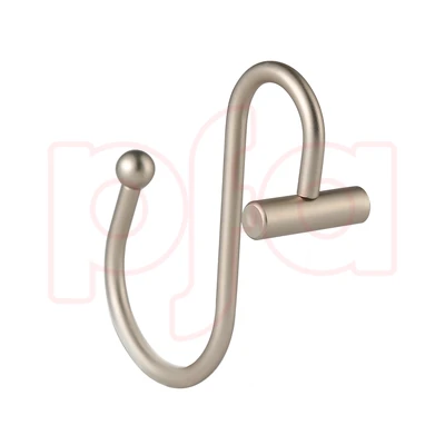 45125, Ideal Home 12PK Shower Curtain Hook, 191554451254