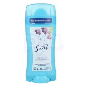 SD26SC, Secret Deo IS 2.6oz Sheer Clean, 37000-12335
