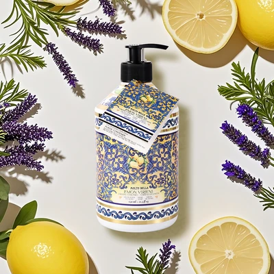 60360, Molto Bella Hand Soap 21.3oz – Lemon Verbena, 191554603608