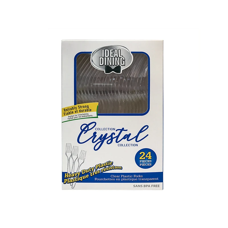 Ideal Dining Box HD 24CT Clear Fork