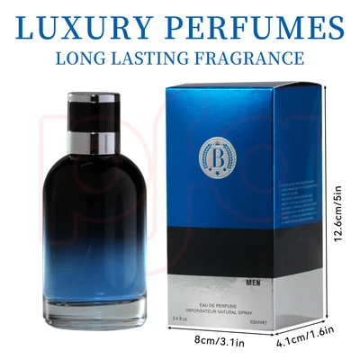 88211, Eau de Parfum 3.4 oz/100 ml Bross for Men - United Scents, 191554882119