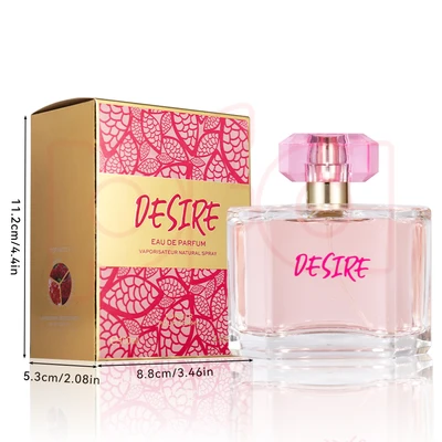 88320, Eau de Parfum 3.4 oz/100 ml Desire for Women - United Scents, 191554883208