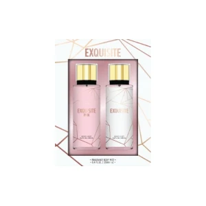 88420, Women's Fragrance Body Mist 2pcs Set  EXQUISITE, 191554884205