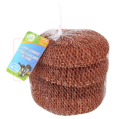 32107, Fresh Start Scourers Copper Mesh Bag 4PK, 191554321076