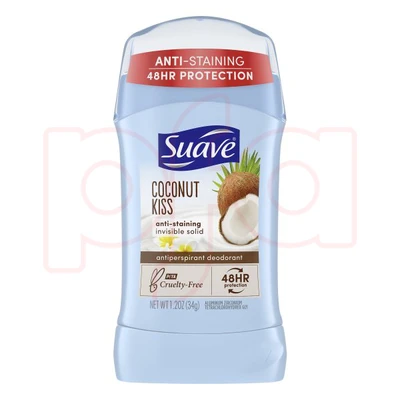 SD12CK, Suave Deo 1.2oz Coconut Kiss NEW SIZE, 079400-48020