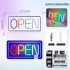HY-103, LED NEON ACRYLIC OPEN SIGN 21.5"x9.8" (55cm*25cm), 887257701030