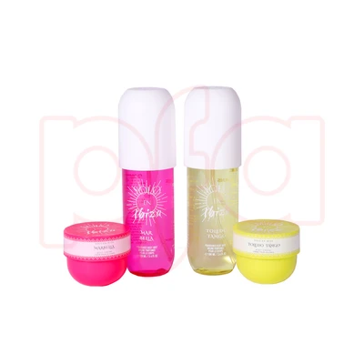 89514, Solo Toledo Tango/Mar Bella 4pcs Set 2× 3.4oz Body Mist 2×1.06.oz Body Cream, 191554895140