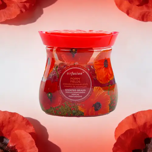 Poppy Fields Crystal Beads Air Freshener