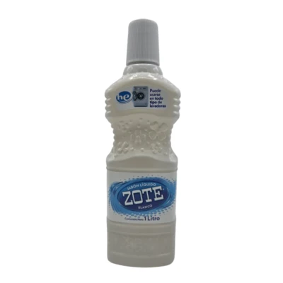 ZLD1W, Zote Liquid Detergent White 1LT, 00532