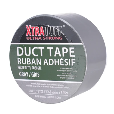 44000, XtraTuff Silver Duct Tape 10yd, 191554440005