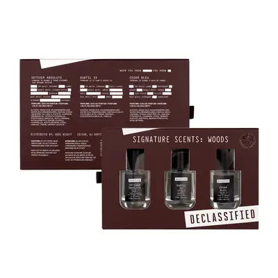 OD89622, Declassified  Men's  Gift Set  WOODS DISCOVERY SET   30ml/1.02fl.oz, 191554896222