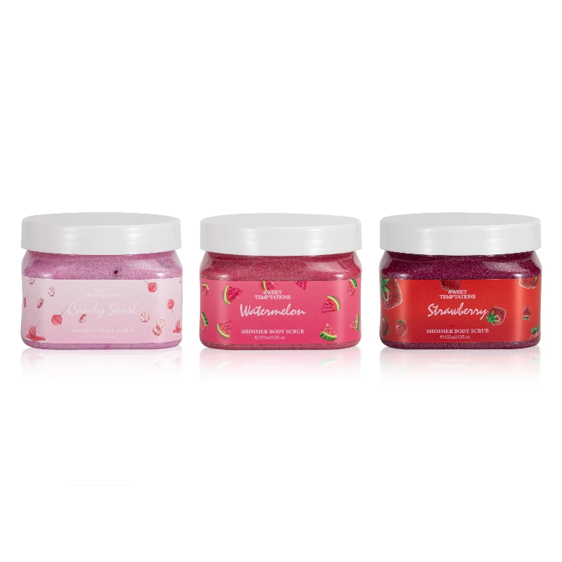 Women's Fragrance Body Scrub 3 Mix PDQ1 12oz/355ml