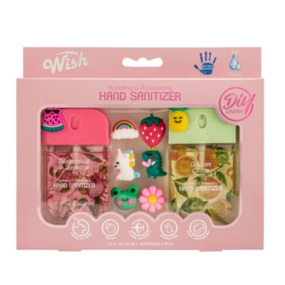 OL60423-1, Wish Liquid Hand Sanitizer Spray 1.5oz 2pk, 191554604230