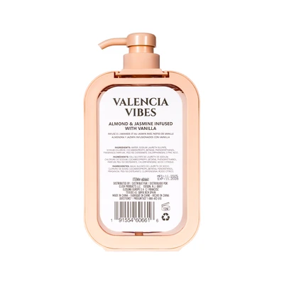 60661, Scentabella Body Wash 16.9oz – Valencia Vibes, 191554606616