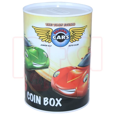 CB84599, Coin Bank 10x15cm Cars, 706098845997