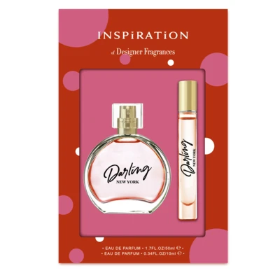 88974, Women's 2pcs Vial Set DARLING 50ml/1.7fl.oz+10ml/0.34fl.oz EDP, 191554889743