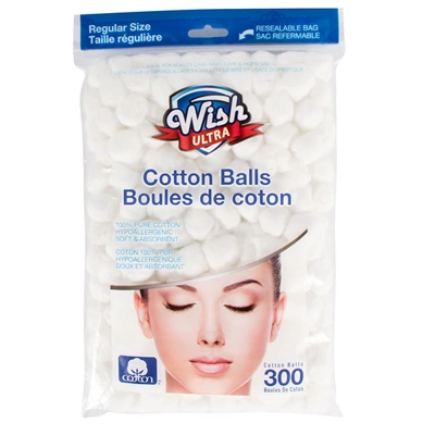 24009, Wish Cotton Balls 300CT, 191554240094