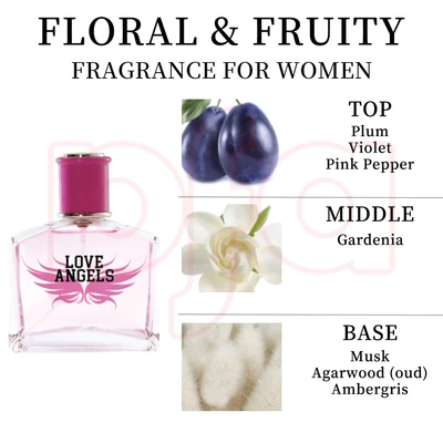 88305, Eau de Parfum 3.4 oz/100 ml Love Angels for Women - United Scents, 191554883055