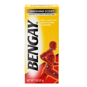 BENGAY2Y, Bengay Vanishing Scent 2oz YELLOW