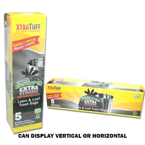 30124, XtraTuff™ Flap Tie Trash bag 39GAL 5CT, 191554301245