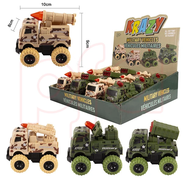 84111, Krazy Toy Truck Display Military, 191554841116