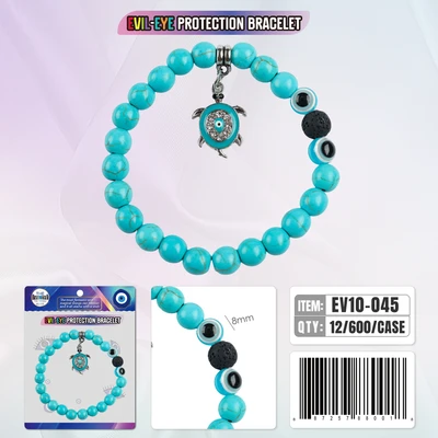EV10-045, Evil Eye Bracelet Protection, 887257880018