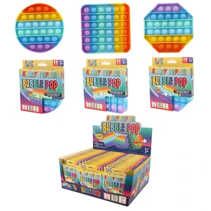 50508, Krazy Popper Bubble 3 Mix Shape Rainbow, 191554505087
