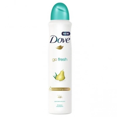 DBS250PA, Dove Body Spray 250ml Go Fresh Pear & Aloe, 8710908559204