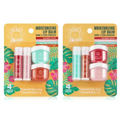 26190, Solo  En Ibiza Moisturizing Lip Balm 4pk, 191554261907