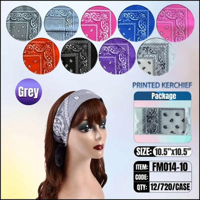 FM014-10, BANDANA Grey