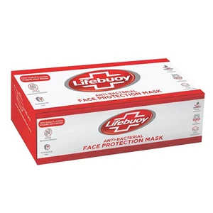 LB50M, Lifebuoy Face Mask BFE99% 50CT Blue, 850005911876